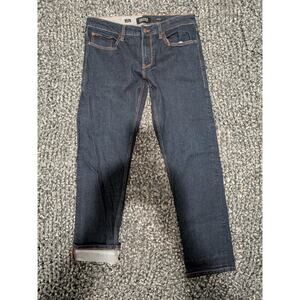 JACKS SURFBOARDS Men's Neo Straight Dark Denim Jeans 32W/32L